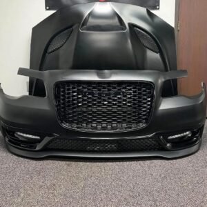 Chrysler 300 front bumper and hood