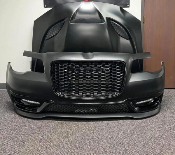 Chrysler 300 front bumper and hood